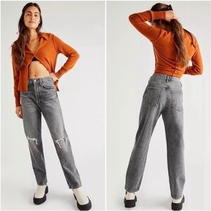 Agolde Mid Rise Loose Fit 90's Jeans - 26